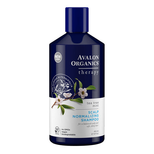 Avalon Organics Tea Tree Mint Treatment Hair Shampoo - 14 Oz